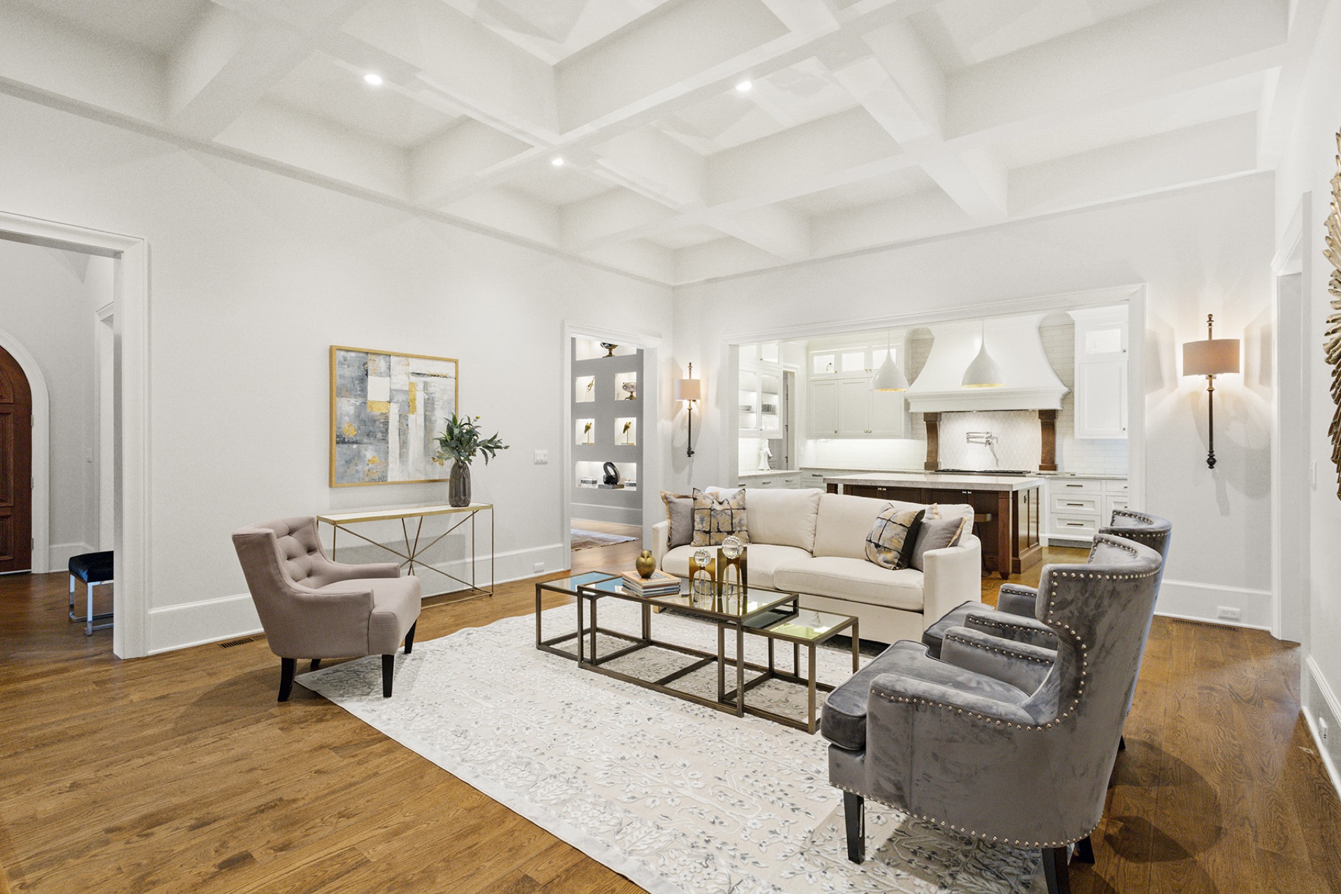 Luxury staged home interior by Design2Sell